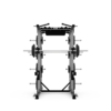 E80 ELITE DUAL HALF RACK - ADJUSTABLE PULL-UP HANDLES - obrazek 2