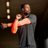 Adidas - Aeroready Compression Arm Sleeves - Red - obrazek 13