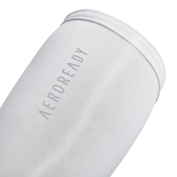 Adidas - Aeroready Compression Arm Sleeves - White - obrazek 3