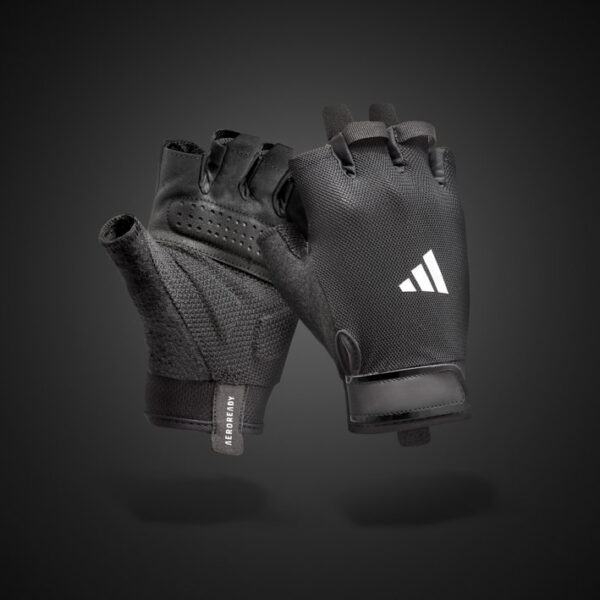 Adidas - Essential Training Gloves - White - obrazek 8