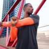 Adidas - Aeroready Compression Arm Sleeves - Red - obrazek 15