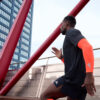 Adidas - Aeroready Compression Arm Sleeves - Red - obrazek 16