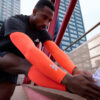 Adidas - Aeroready Compression Arm Sleeves - Red - obrazek 11