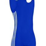 Kombinezon męski Adidas - 3 Stripe Singlet royal/white S