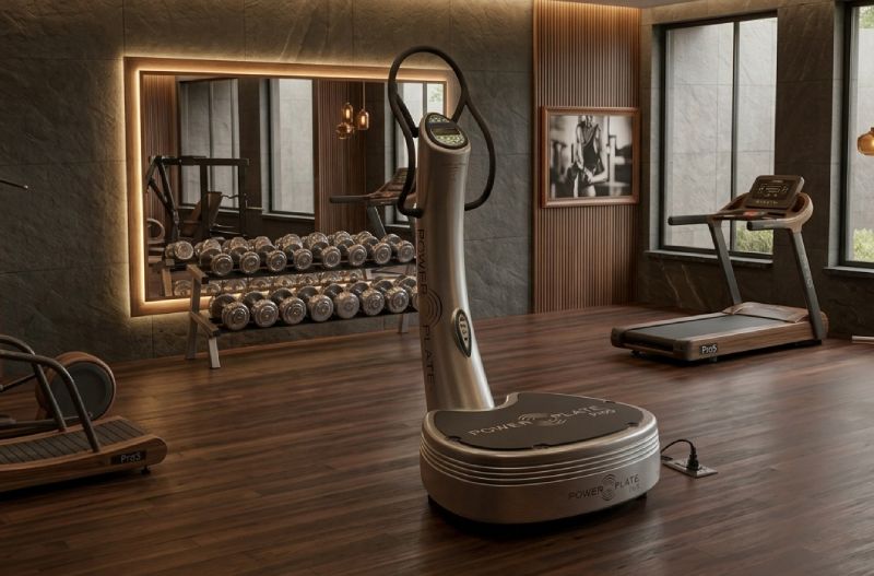 Wnętrze i technologie nowoczesnego klubu fitness wyposażonego w sprzęt Innwell